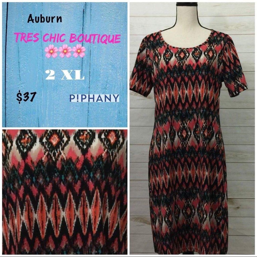 Honey & Lace Auburn Dress